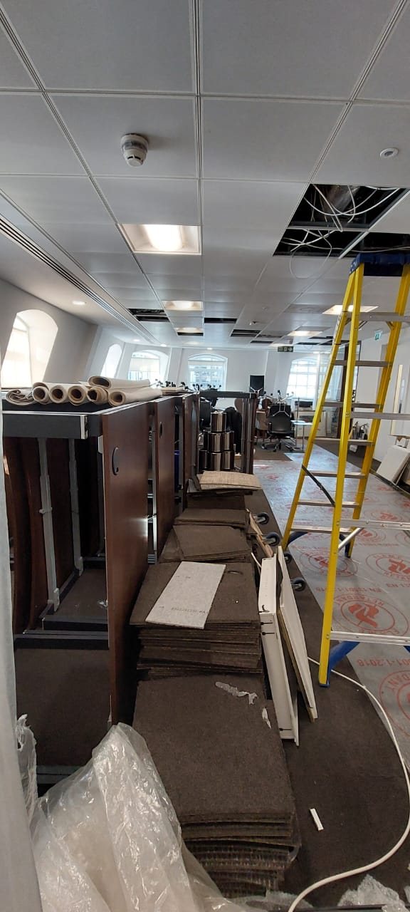 Office fit-out, London