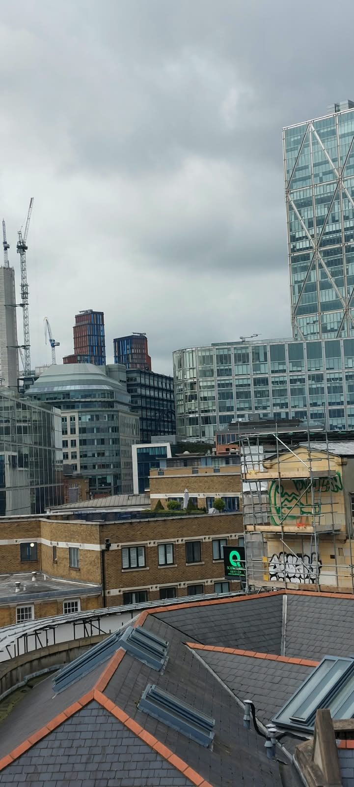 City rooftops